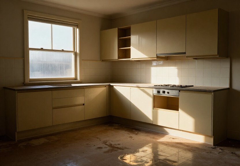 Clean and dry Huntingwood office after restoration